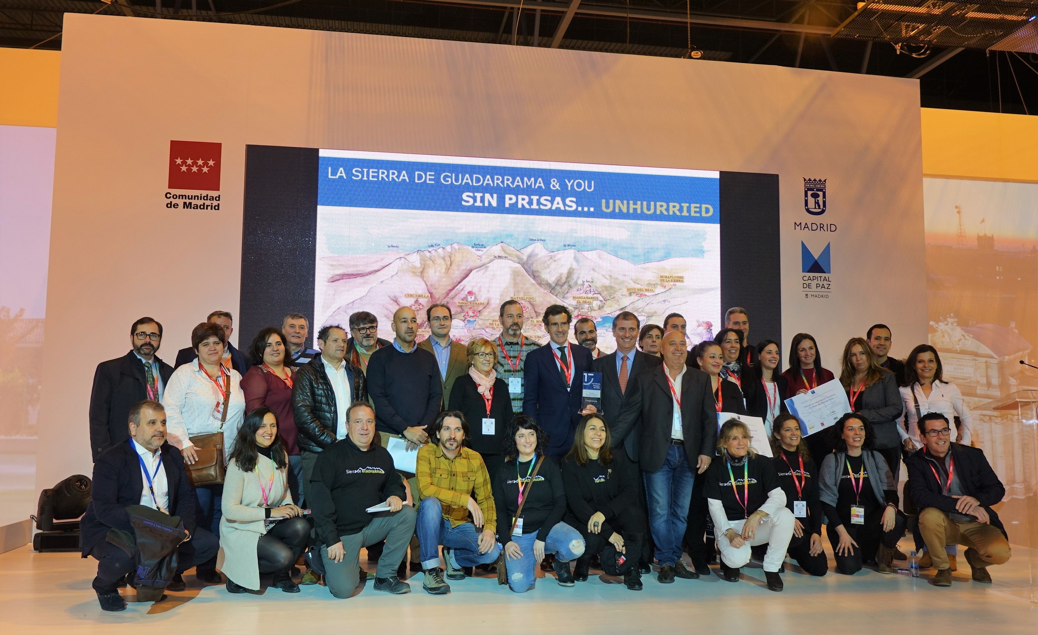 La Sierra de Guadarrama pasó por Fitur 2017, sin prisas…