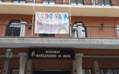 El confinamiento en Manzanares El Real en imágenes