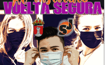 El Sejuve de Guadarrama regala mascarillas a los jóvenes