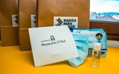 Manzanares El Real facilita un kit sanitario a sus estudiantes
