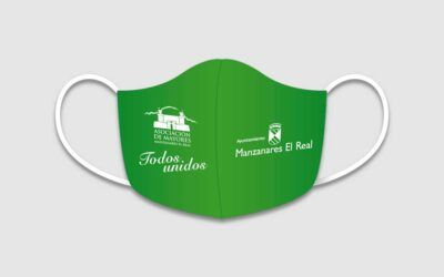 La Asociación de Mayores y el Ayuntamiento de Manzanares El Real harán entrega de una mascarilla reutilizable a todas las personas de 65 años