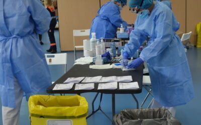 Más de 5000 personas en la campaña de test de antígenos en Guadarrama