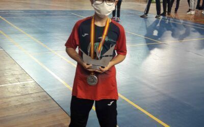 El guadarrameño Pablo Sanz subcampeón de España de Bádminton Sub-11