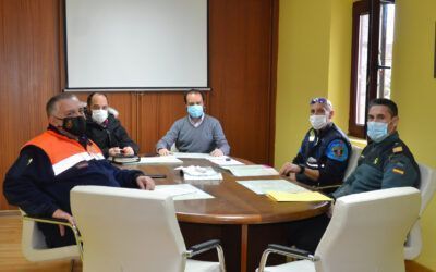 El alcalde de Guadarrama se reune para coordinación del plan de inclemencias invernales