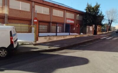 Todo preparado para la vuelta al cole en Manzanares El Real tras la intensa ‘borrasca Filomena’