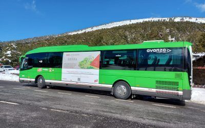 La Sierra de Guadarrama más sostenible con el autobús lanzadera