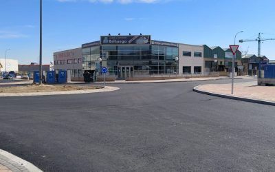 Las obras del polígono de Capellanía de Moralzarzal encaran su recta final