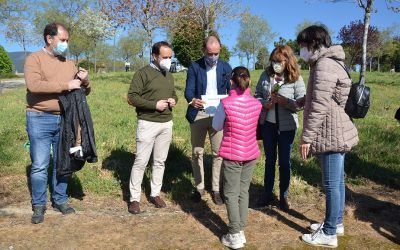 16 familias han participado en la plantación de alcornoques en Guadarrama