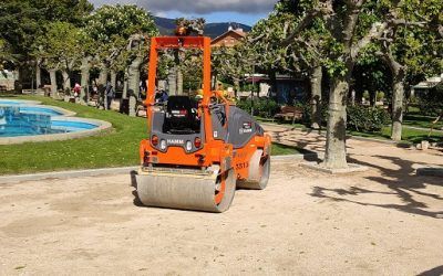 Comienzan los trabajos de mejora del Parque Municipal de Guadarrama
