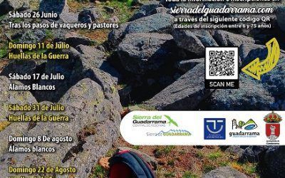 Nuevo programa de salidas senderistas en Guadarrama