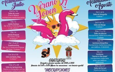 Actividades de verano para jóvenes en Guadarrama del Sejuve