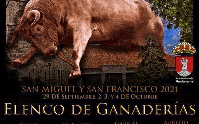 GUADARRAMA PRESENTA LAS GANADERÍAS QUE CONFORMAN EL CARTEL DE LA FERIA DE NOVILLADAS PARA LAS FIESTAS PATRONALES DE SAN MIGUEL Y SAN FRANCISCO