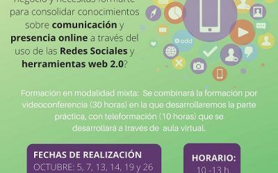 Taller de marketing online y venta digital para mujeres de la Mancomunidad «La Maliciosa»