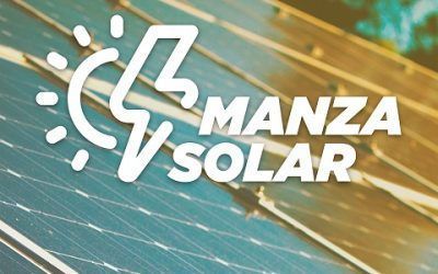 Paneles solares en las viviendas de Manzanares El Real