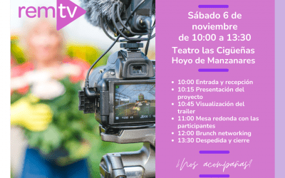Presentación de RemTV, el canal de las emprendedoras de la sierra de Madrid