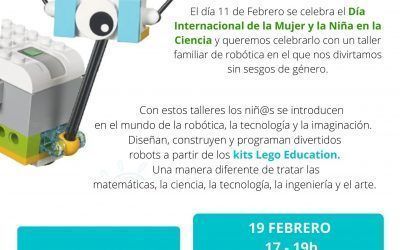 LA MANCOMUNIDAD LA MALICIOSA REALIZA UN TALLER DE ROBÓTICA PARA CONMEMORAR EL DÍA DE LA MUJER Y LA NIÑA EN LA CIENCIA