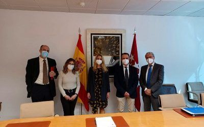 El Alcalde de Guadarrama se reunió con la Viceconsejera de Organización Educativa de la Comunidad de Madrid