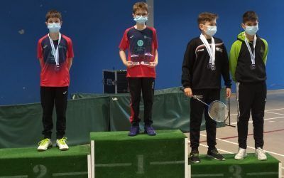 El guadarrameño Pablo Sanz vencedor del Máster Nacional de Bádminton Sub13