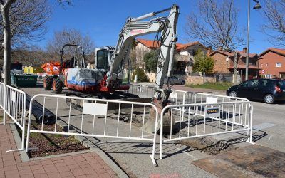 Renovación de la red de abastecimiento de agua de Guadarrama