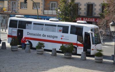 LA UNIDAD DE DONACIÓN DE SANGRE SE INSTALARÁ EL PRÓXIMO DOMINGO 17 DE ABRIL EN LA PLAZA MAYOR DE GUADARRAMA