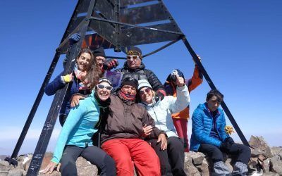 La Escuela de Montaña Adaptada de Guadarrama completa con éxito la V edición de «Tejiendo Montañas»