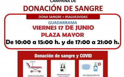 Semana de la Donación de Sangre en Guadarrama