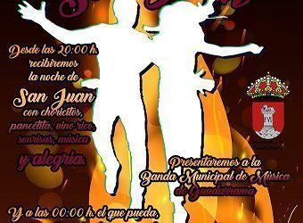 Hoguera de San Juan en Guadarrama