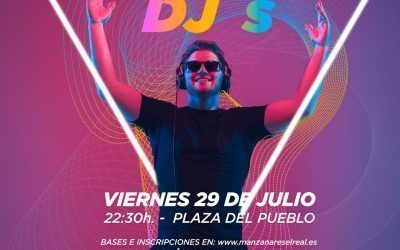¿Tienes talento musical, eres original, conectas con el público? Entonces, participa en el II Concurso de DJs de Manzanares El Real