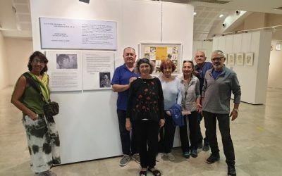 Exposición de acuarelas de Annita Reim en Mataelpino