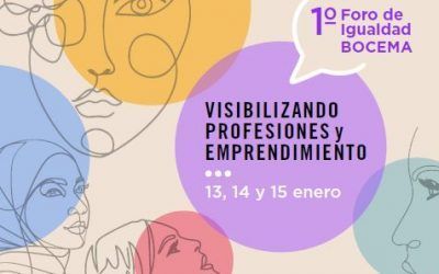 I Foro de Igualdad BOCEMA el 13, 14 y 15 de enero de 2023
