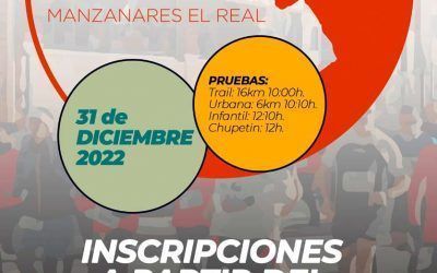 El 1 de noviembre se abre el plazo de inscripciones para la VIII San Silvestre de Manzanares El Real