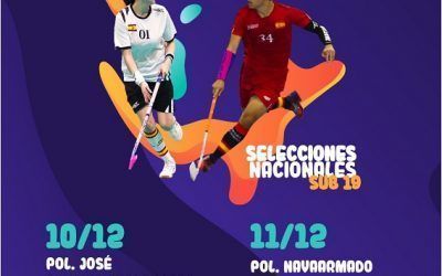 Las selecciones nacionales masculina Sub 19 y Absoluta femenina de Floorball entrenarán en Guadarrama