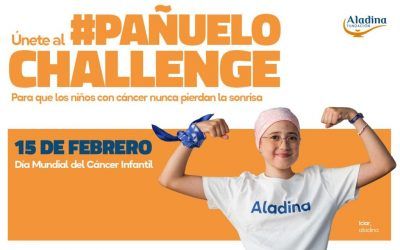 Moralzarzal homenajea a los niños y adolescentes con cáncer con el #PañueloChallengeAladina