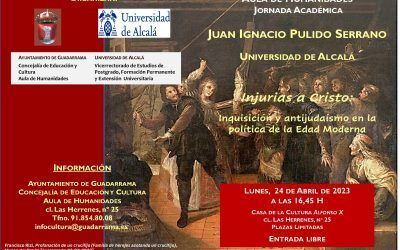 El Aula de Humanidades de Guadarrama celebra hoy una jornada académica