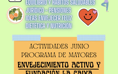 La Mancomunidad La Maliciosa abre la solicitud para las actividades de junio del programa de mayores