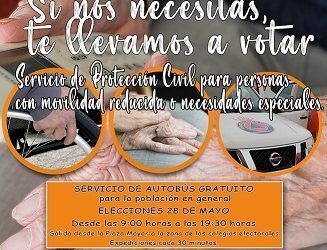 Los votantes de Guadarrama dispondrán de autobús gratuito hasta los colegios electorales
