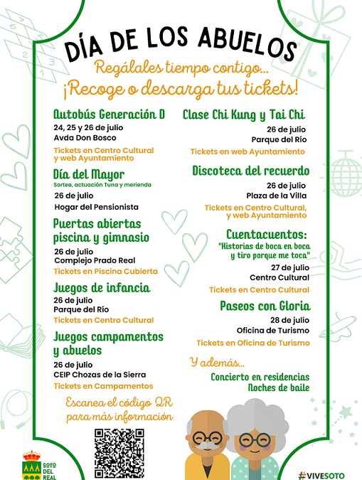 Dia de los abuelos y abuelas en Soto del Real