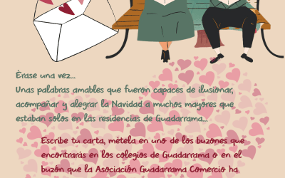 Guadarrama inicia la campaña «Cartas para nuestros mayores»