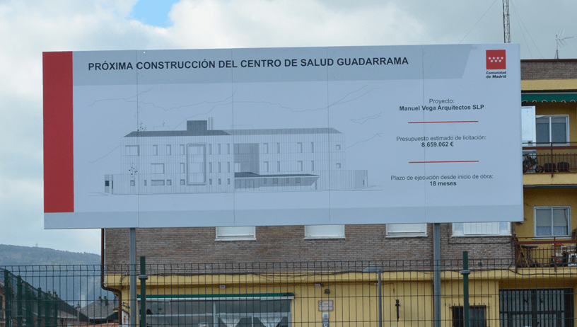 El nuevo Centro de Salud de Guadarrama sigue su avance