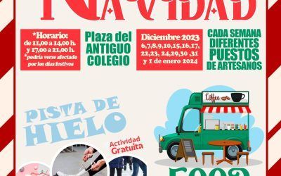 Primer mercado navideño en Los Molinos