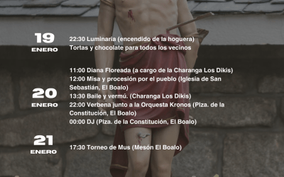 FIESTAS PATRONALES EN HONOR A SAN SEBASTIÁN