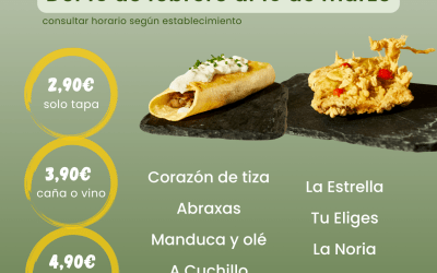 Todo preparado para Tapeando por Soto del Real 2024