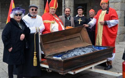 El Carnaval de Guadarrama finaliza con el tradicional Entierro de la Sardina