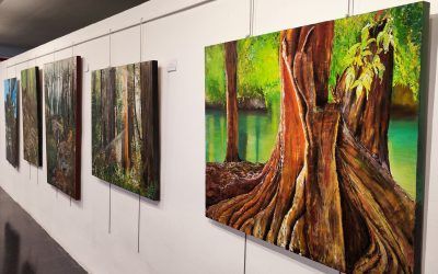 Exposición de pintura de Pilar Silvestre en Guadarrama