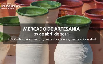 Se abre el plazo para participar en el II Mercado de Artesanía de Collado Mediano
