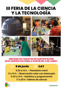 feria ciencia y tecnología Soto del Real