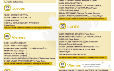 Cerceda celebra sus fiestas de verano
