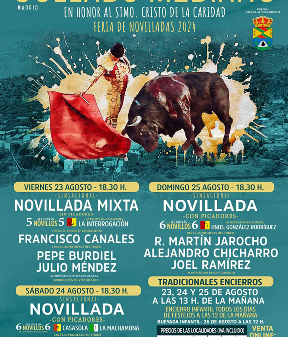 Presentación de la Feria Taurina de Collado Mediano