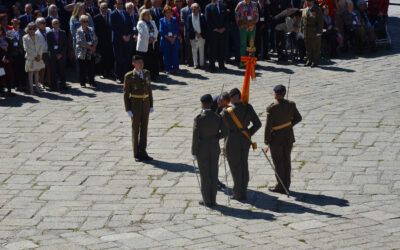 ÉXITO DE PARTICIPACIÓN Y DE PÚBLICO EN LA PRIMERA JURA DE BANDERA PARA PERSONAL CIVIL CELEBRADA EN GUADARRAMA