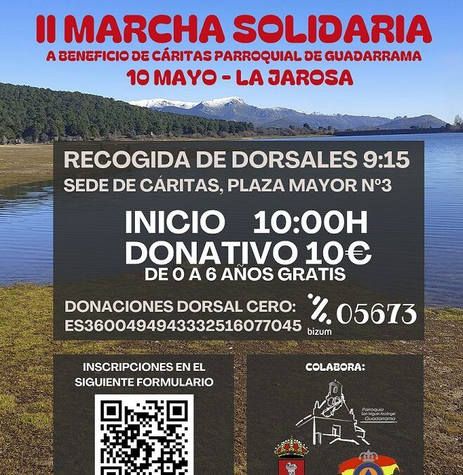 II Marcha Solidaria a favor de Cáritas en Guadarrama